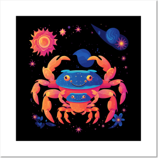 Crab Mothers Day Posters and Art